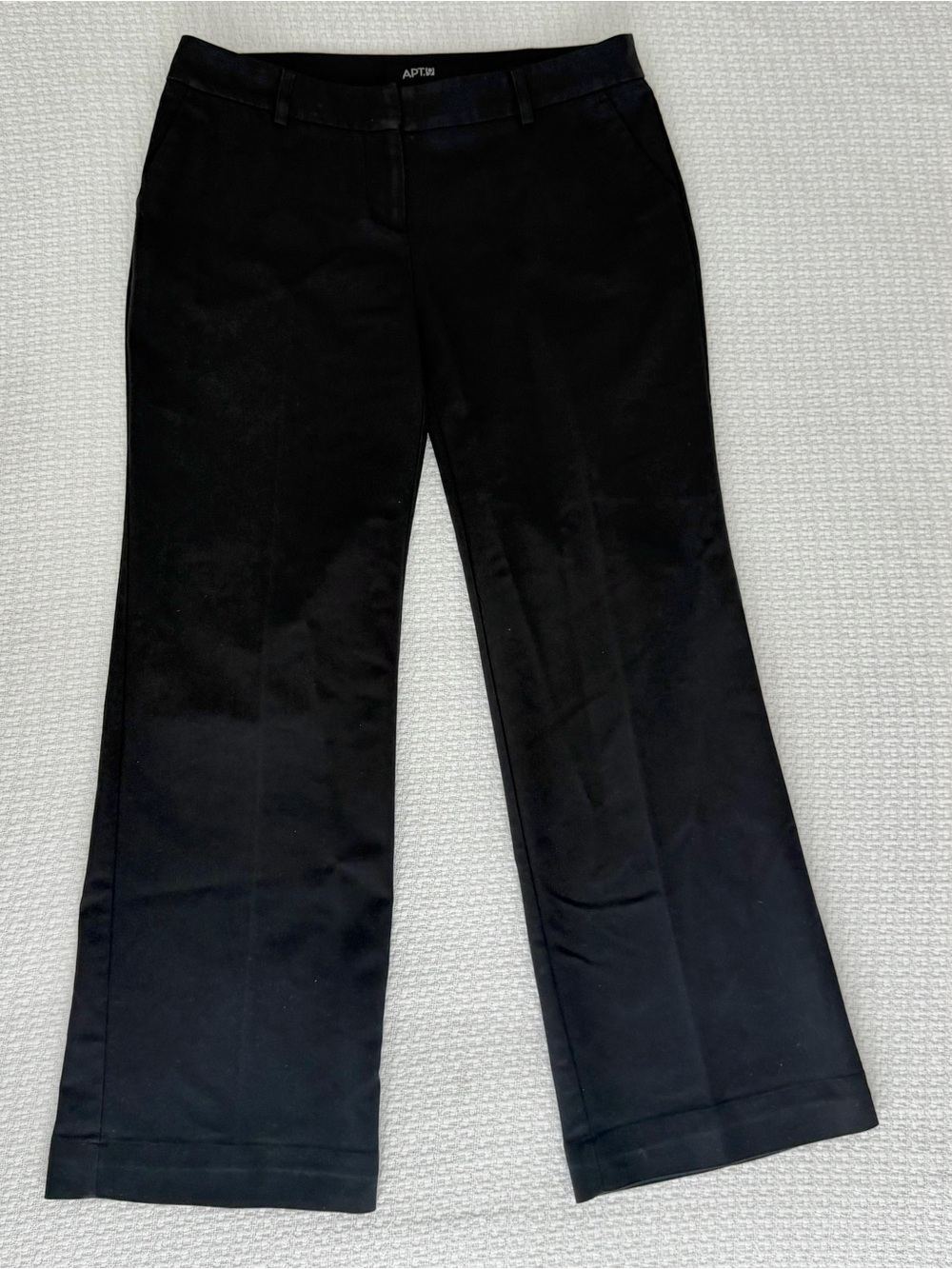 APT.9 Black office Pants Size 6P, black business casual trousers
